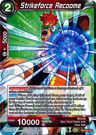 Strikeforce Recoome (TB3-007) [Clash of Fates] - POKÉ JEUX