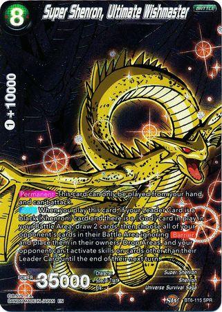 Super Shenron, Ultimate Wishmaster (SPR) (BT6-115) [Destroyer Kings] - POKÉ JEUX