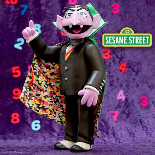 Super7 - Sesame Street Supersize Vinyl Figure - Count Von Count - POKÉ JEUX