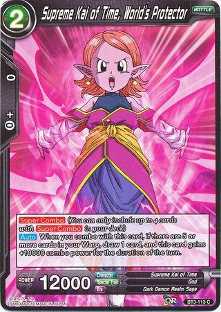 Supreme Kai of Time, World's Protector (BT3-113) [Cross Worlds] - POKÉ JEUX