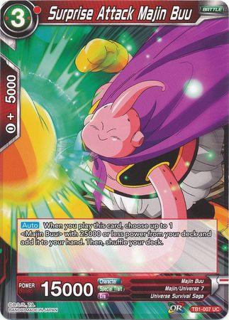 Surprise Attack Majin Buu (TB1-007) [The Tournament of Power] - POKÉ JEUX