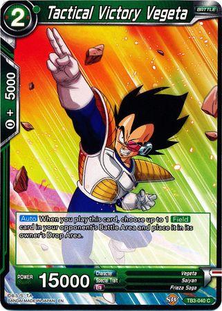 Tactical Victory Vegeta (TB3-040) [Clash of Fates] - POKÉ JEUX