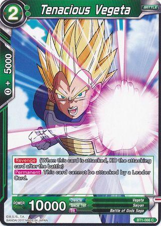 Tenacious Vegeta (BT1-066) [Galactic Battle] - POKÉ JEUX