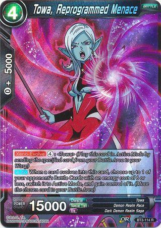 Towa, Reprogrammed Menace (BT3-114) [Cross Worlds] - POKÉ JEUX