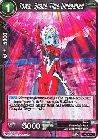 Towa, Space Time Unleashed (BT3-115) [Cross Worlds] - POKÉ JEUX