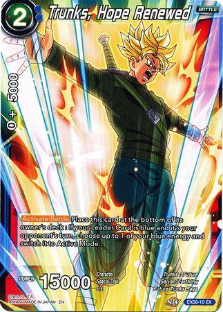 Trunks, Hope Renewed (EX06-10) [Special Anniversary Set] - POKÉ JEUX