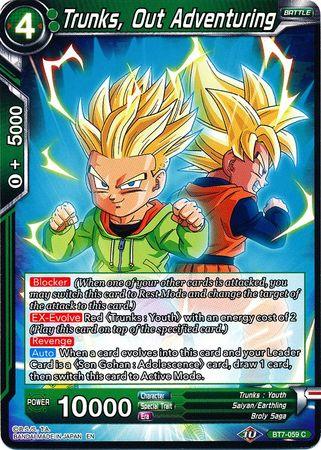 Trunks, Out Adventuring (BT7-059) [Assault of the Saiyans] - POKÉ JEUX