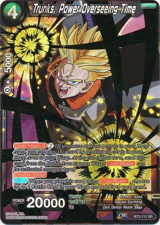 Trunks, Power Overseeing Time (BT3-111) [Cross Worlds] - POKÉ JEUX