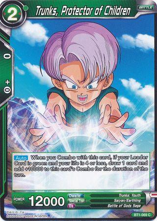 Trunks, Protector of Children (BT1-069) [Galactic Battle] - POKÉ JEUX