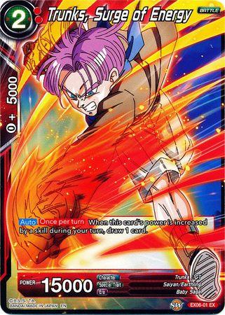 Trunks, Surge of Energy (EX06-01) [Special Anniversary Set] - POKÉ JEUX