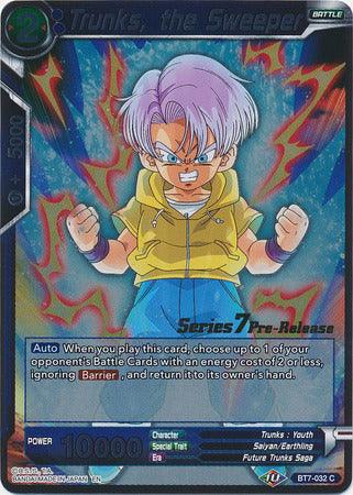 Trunks, the Sweeper (BT7-032_PR) [Assault of the Saiyans Prerelease Promos] - POKÉ JEUX