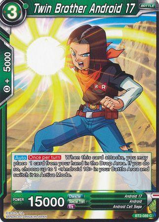 Twin Brother Android 17 (BT2-089) [Union Force] - POKÉ JEUX