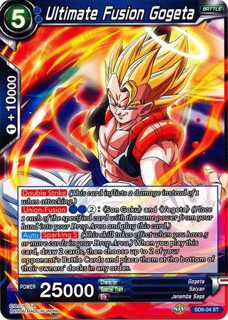 Ultimate Fusion Gogeta (Starter Deck - Resurrected Fusion) (SD6-04) [Miraculous Revival] - POKÉ JEUX