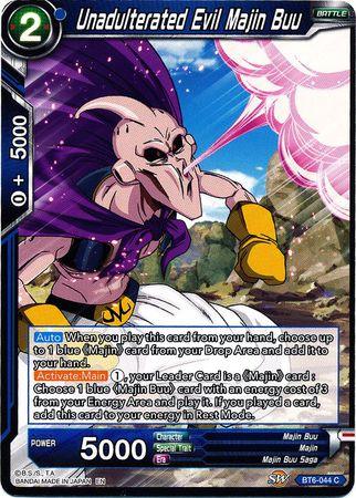 Unadulterated Evil Majin Buu (BT6-044) [Destroyer Kings] - POKÉ JEUX