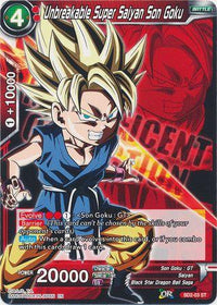 Unbreakable Super Saiyan Son Goku (SD2-03) [Magnificent Collection Fusion Hero] - POKÉ JEUX