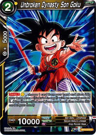 Unbroken Dynasty Son Goku (BT4-079) [Colossal Warfare] - POKÉ JEUX