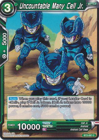 Uncountable Many Cell Jr. (BT2-087) [Union Force] - POKÉ JEUX