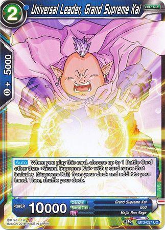 Universal Leader, Grand Supreme Kai (BT3-037) [Cross Worlds] - POKÉ JEUX