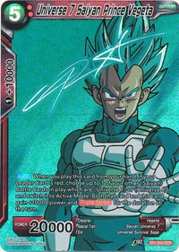 Universe 7 Saiyan Prince Vegeta (SPR) (TB1-004) [The Tournament of Power] - POKÉ JEUX