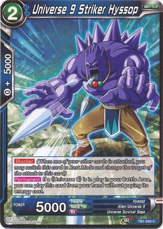 Universe 9 Striker Hyssop (TB1-043) [The Tournament of Power] - POKÉ JEUX