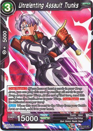 Unrelenting Assault Trunks (BT3-112) [Cross Worlds] - POKÉ JEUX