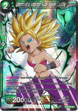 Unstoppable Ambition Super Saiyan Caulifla (BT3-078) [Cross Worlds] - POKÉ JEUX