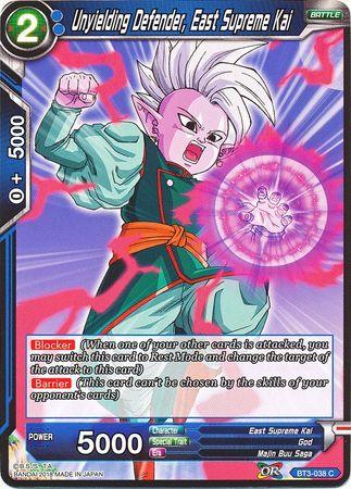 Unyielding Defender, East Supreme Kai (BT3-038) [Cross Worlds] - POKÉ JEUX