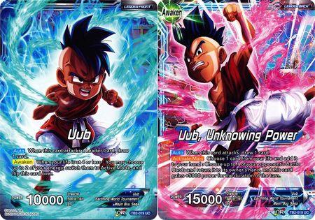 Uub // Uub, Unknowing Power (TB2-019) [World Martial Arts Tournament] - POKÉ JEUX