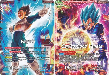 Vegeta // Saiyan Bond Vegeta (TB1-001) [The Tournament of Power] - POKÉ JEUX