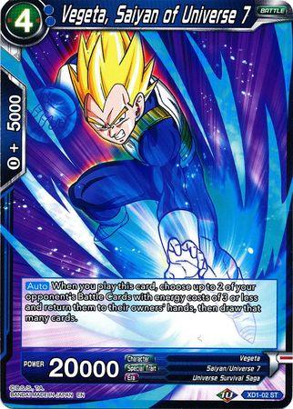 Vegeta, Saiyan of Universe 7 (XD1-02) [Assault of the Saiyans] - POKÉ JEUX