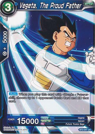 Vegeta, The Proud Father (BT2-041) [Union Force] - POKÉ JEUX