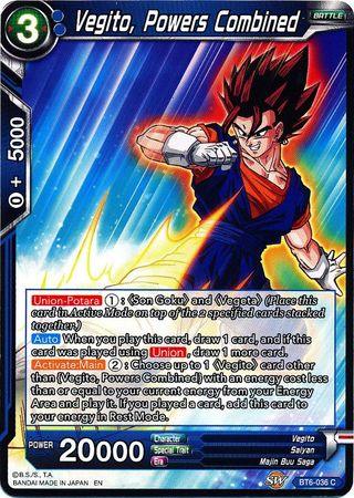 Vegito, Powers Combined (BT6-036) [Destroyer Kings] - POKÉ JEUX