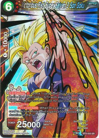 Victorious Fist Super Saiyan 3 Son Goku (BT3-003) [Cross Worlds] - POKÉ JEUX