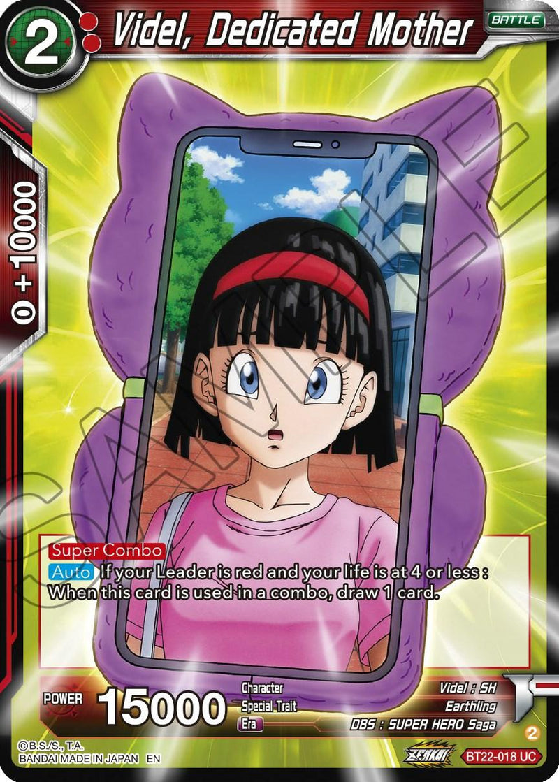 Videl, Dedicated Mother (BT22-018) [Critical Blow] - POKÉ JEUX