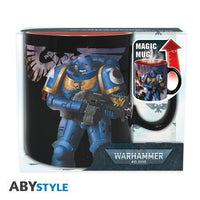 Warhammer 40K Heat Change Mug Ultramarine & Legion 460mL - POKÉ JEUX