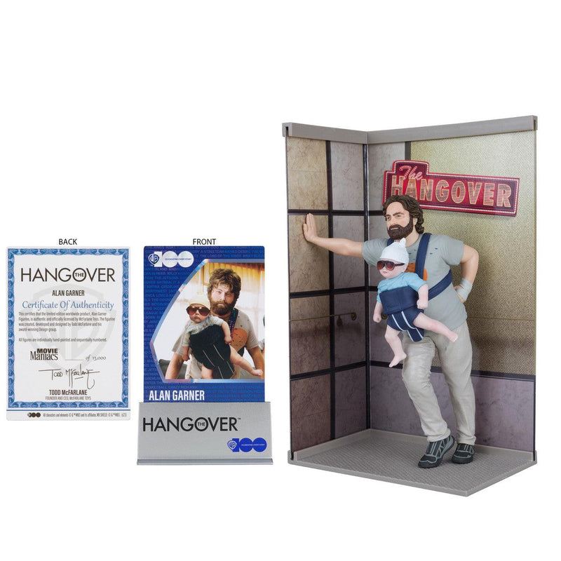 WB100: Movie Manics - Alan Garner from The Hangover (6" inches) - POKÉ JEUX