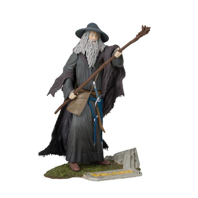 WB100: Movie Manics - Gandalf the Grey from The Lord of the Rings (6" inches) - POKÉ JEUX