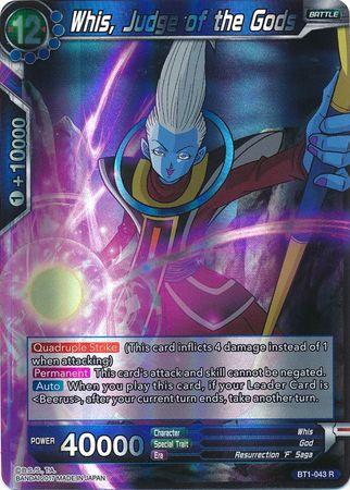 Whis, Judge of the Gods (BT1-043) [Galactic Battle] - POKÉ JEUX