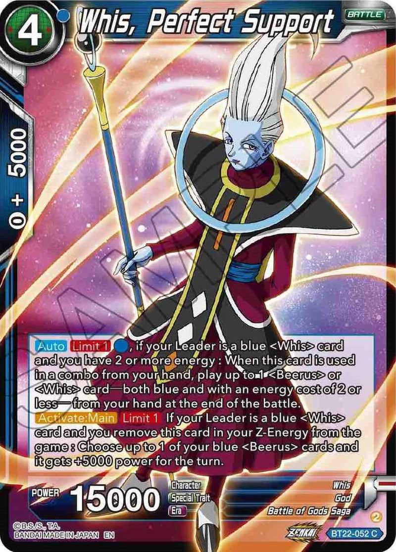 Whis, Perfect Support (BT22-052) [Critical Blow] - POKÉ JEUX