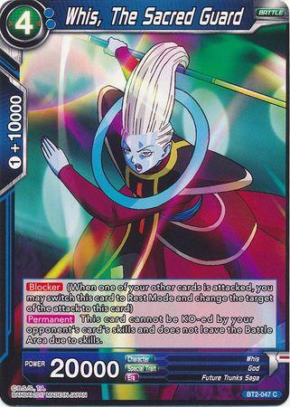 Whis, The Sacred Guard (BT2-047) [Union Force] - POKÉ JEUX