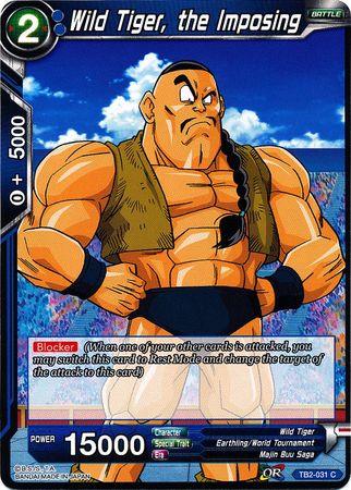 Wild Tiger, the Imposing (TB2-031) [World Martial Arts Tournament] - POKÉ JEUX