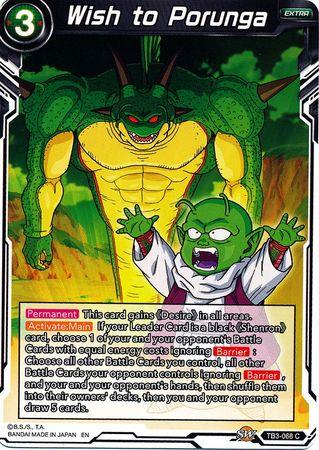 Wish to Porunga (TB3-068) [Clash of Fates] - POKÉ JEUX