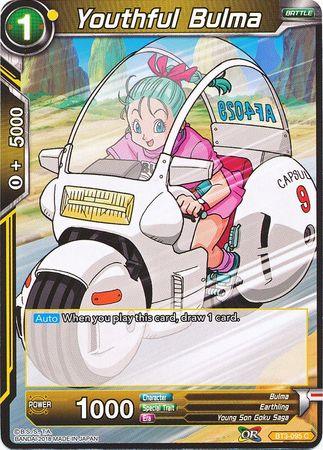 Youthful Bulma (BT3-095) [Cross Worlds] - POKÉ JEUX