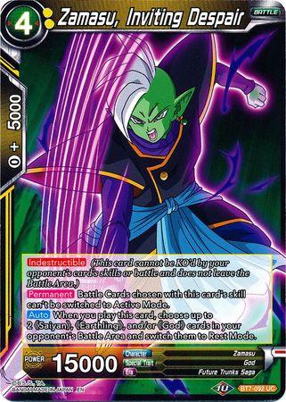 Zamasu, Inviting Despair (BT7-092) [Assault of the Saiyans] - POKÉ JEUX