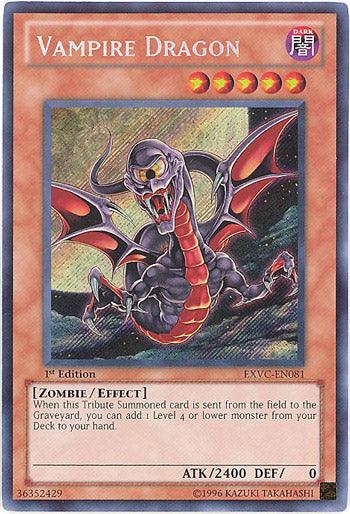 Vampire Dragon [EXVC-EN081] Secret Rare - POKÉ JEUX