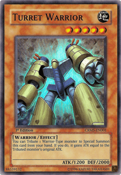 Turret Warrior [CRMS-EN001] Super Rare - POKÉ JEUX