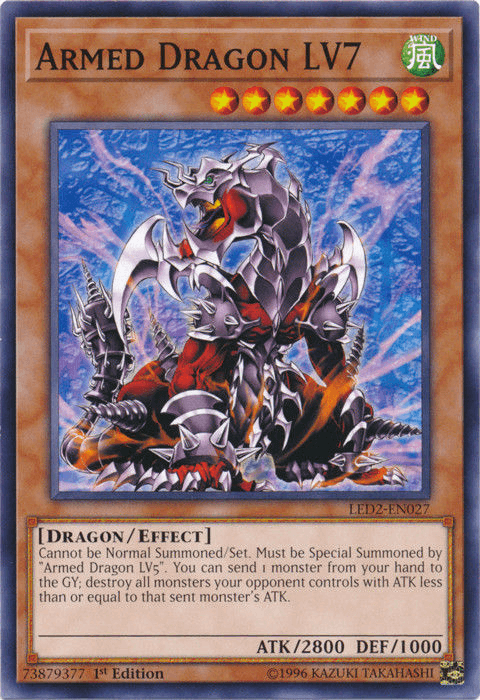 Armed Dragon LV7 [LED2-EN027] Common - POKÉ JEUX