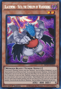 Blackwing - Vata the Emblem of Wandering [MP23-EN152] Prismatic Secret Rare - POKÉ JEUX