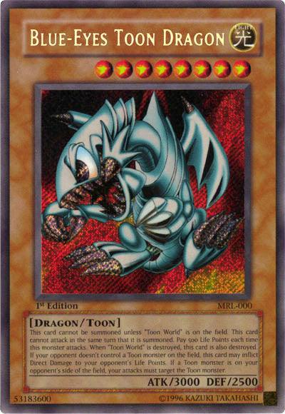 Blue-Eyes Toon Dragon [MRL-000] Secret Rare - POKÉ JEUX