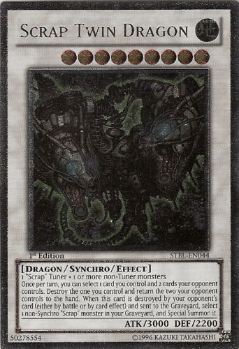 Scrap Twin Dragon [STBL-EN044] Ultimate Rare - POKÉ JEUX